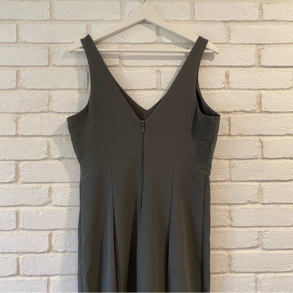 NEW Show Me Your Mumu Morgan Charcoal Gray Gown Maxi Dress Women’s Size Large - Picture 7 of 11
